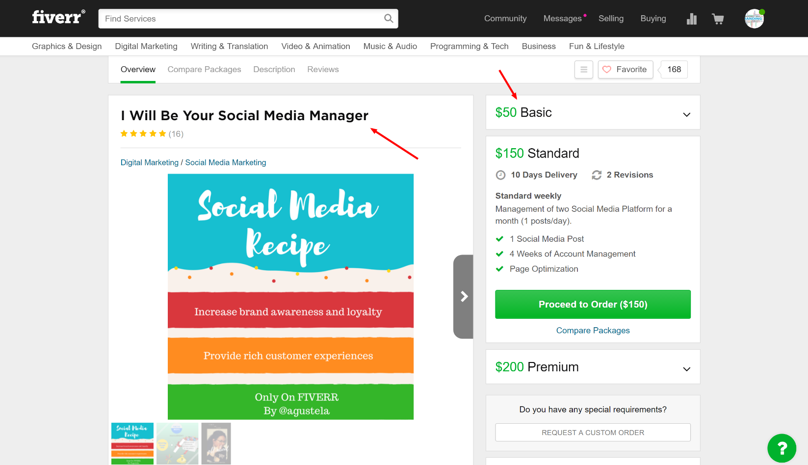 fiverr social