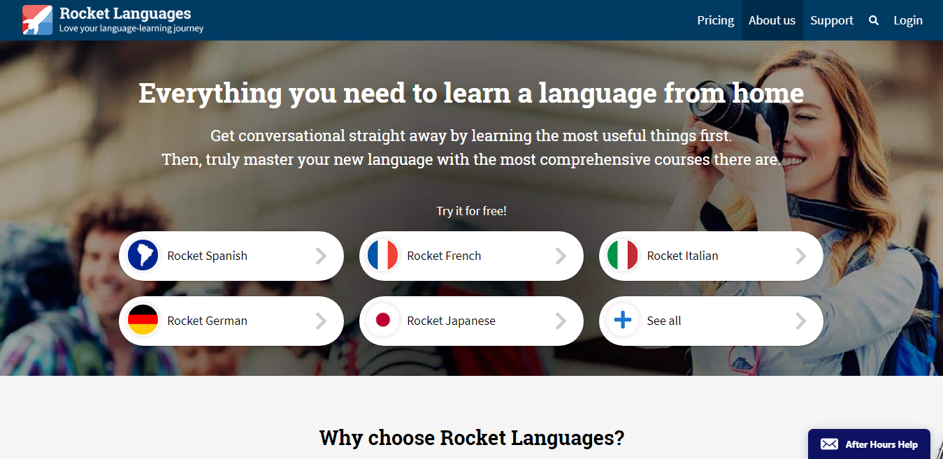 Application d'apprentissage des langues Rocket : Rocket Languages ​​vs Duolingo
