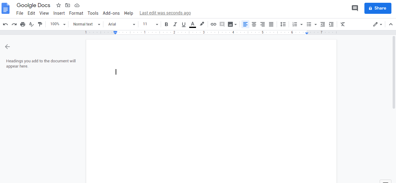 Google Docs Overview