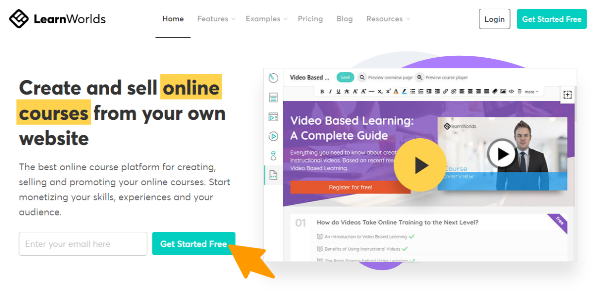 LearnWorlds- Overview: LearnWorlds Vs Learndash