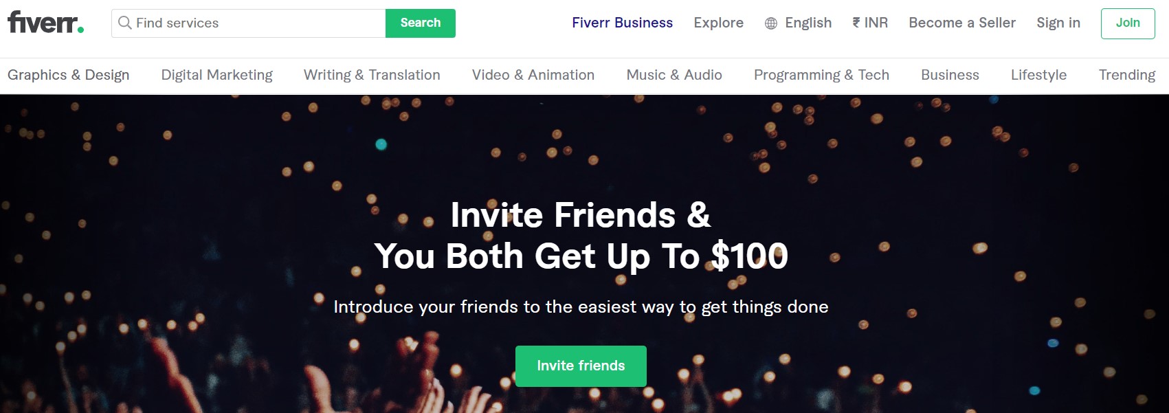Fiverr Referral Program