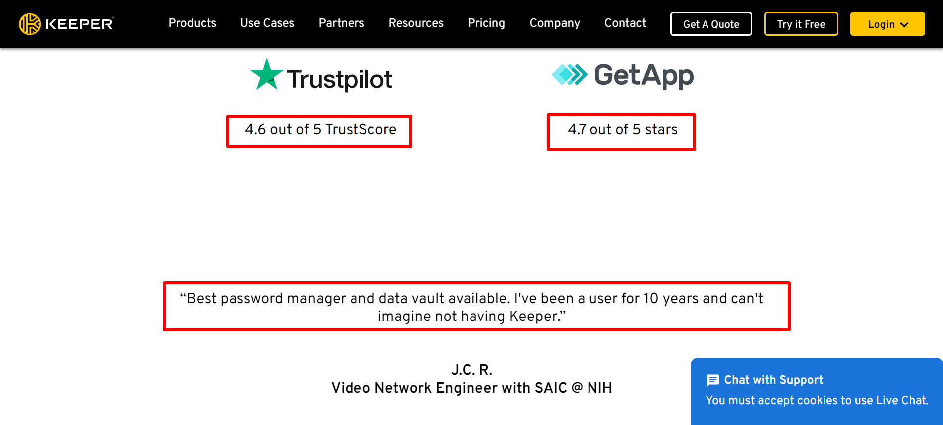 Keeper vs Dashlane - winner - keeper