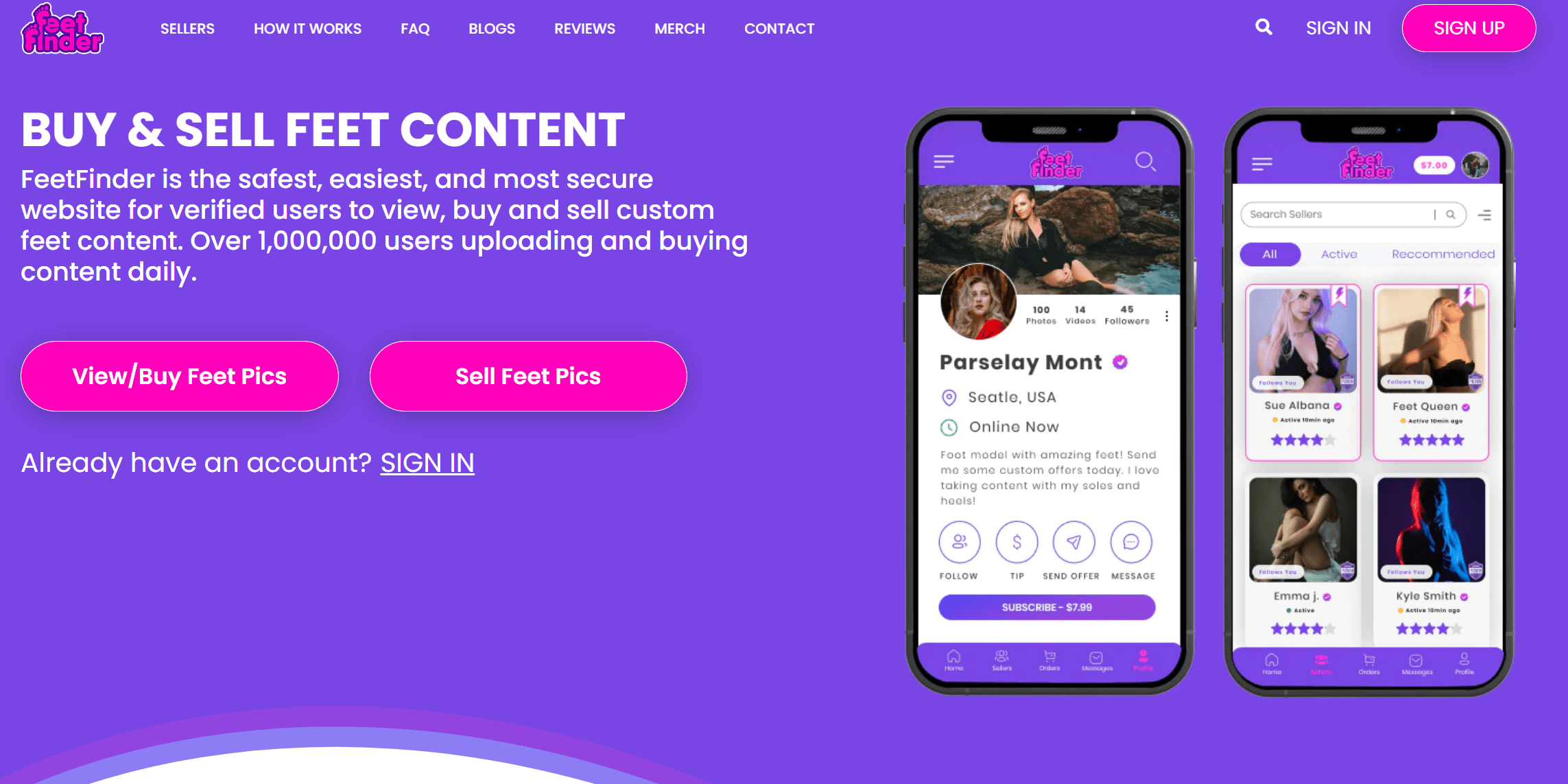 Feetfinder Review and feature