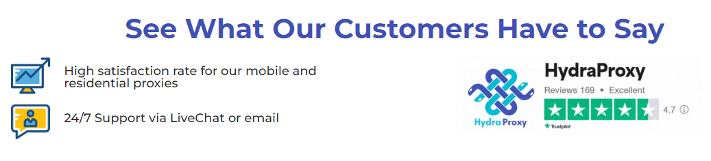 Hydraproxy Customer Support