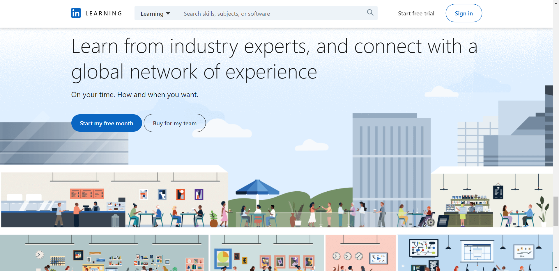 Lynda contre Coursera - Lynda gagne