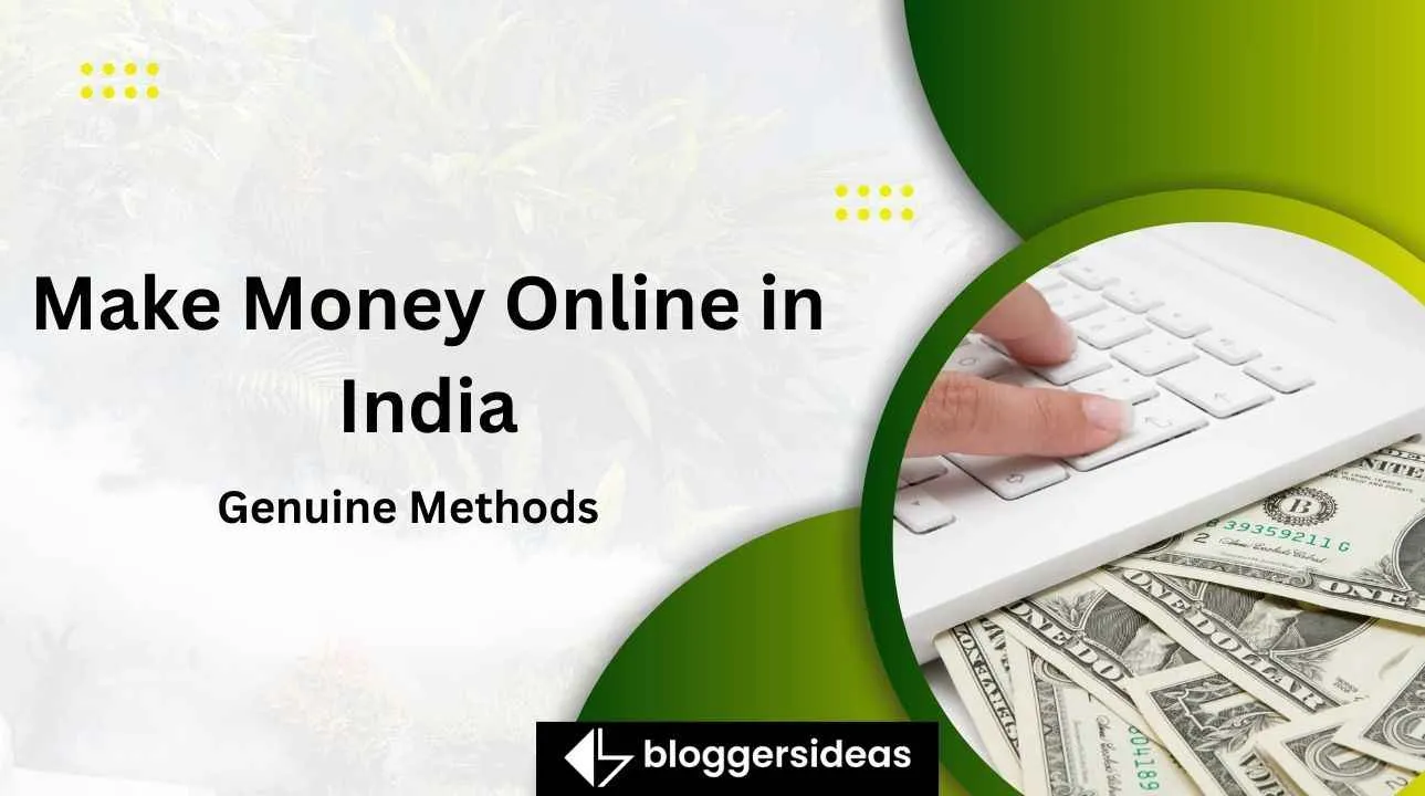 Make Money Online in India