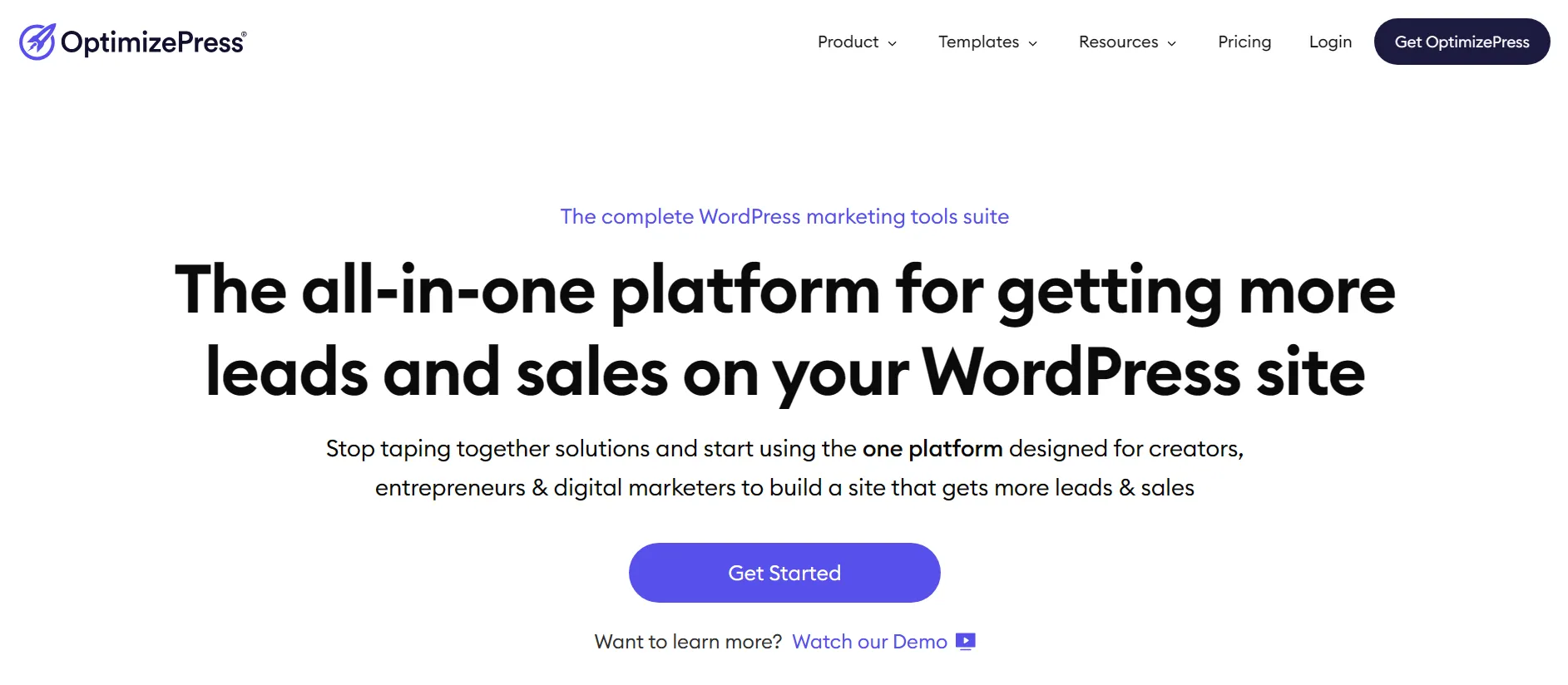 OptimizePress Overview