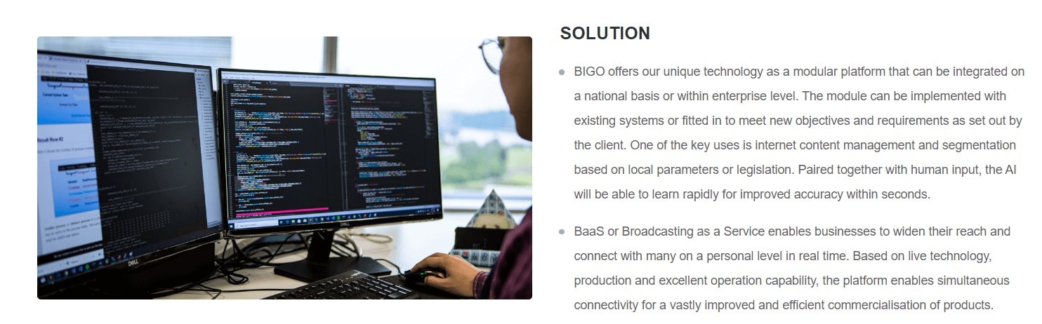bigo solution
