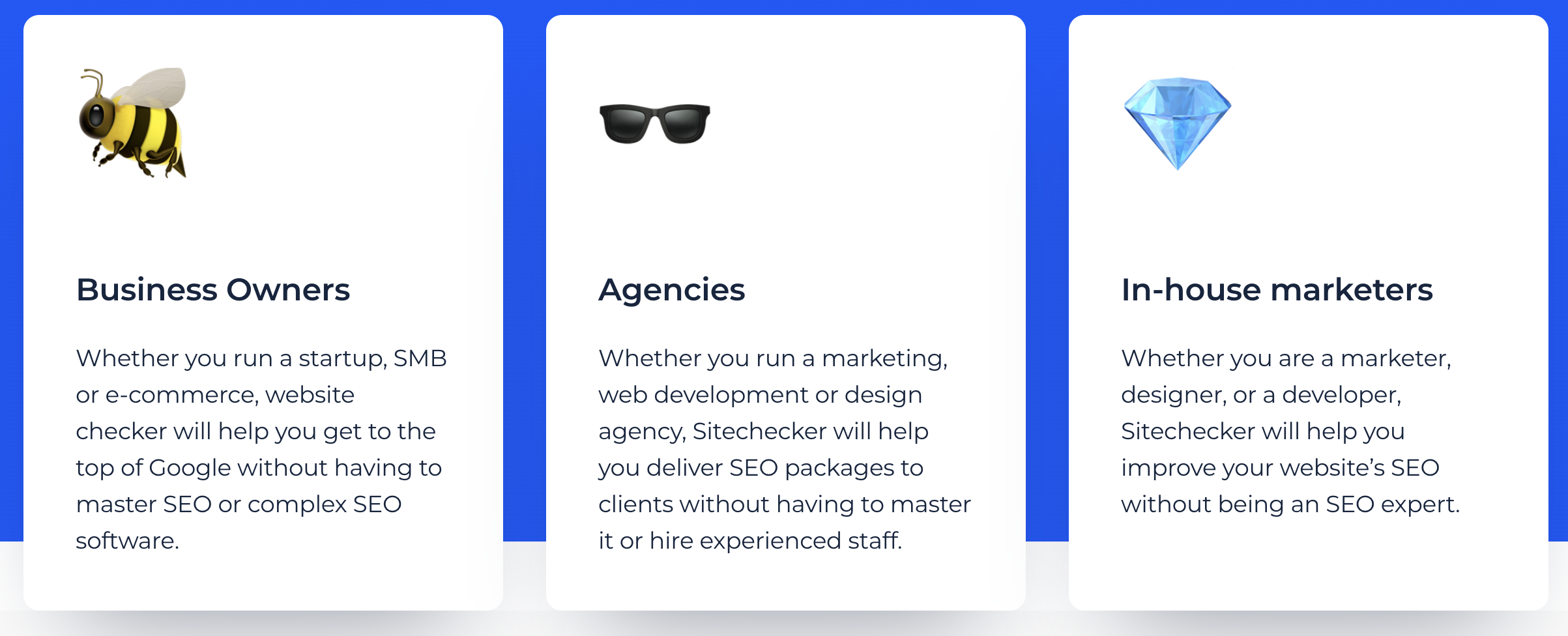Who should use sitechecker
