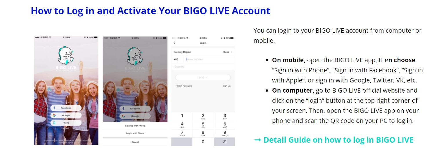 bigo Live Streaming