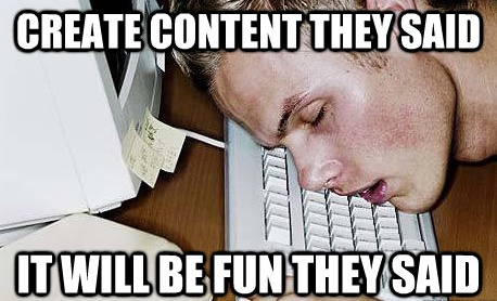 Content in SEO meme