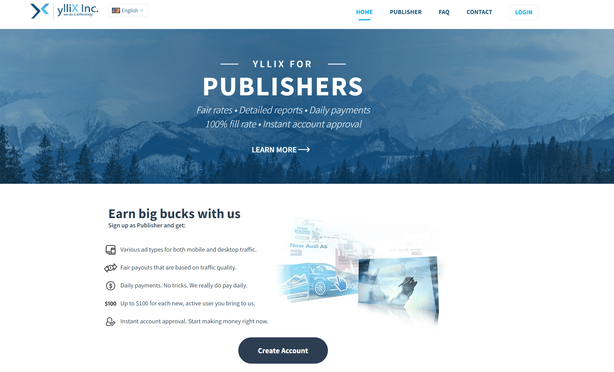 YLLIX ad network