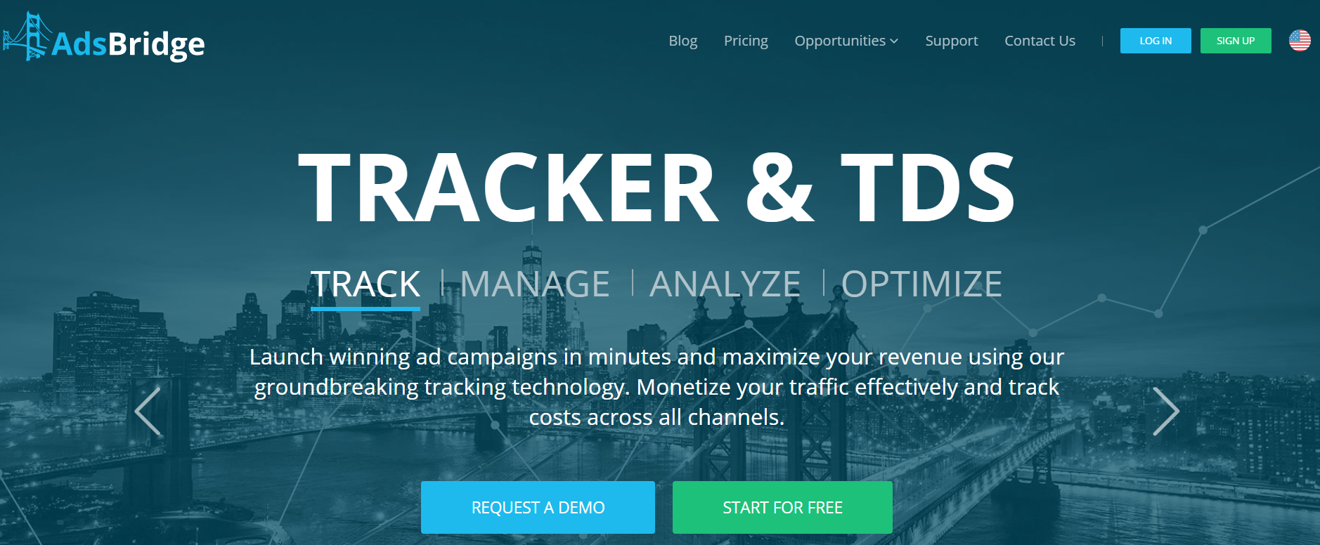 AdsBridge - landing page builder