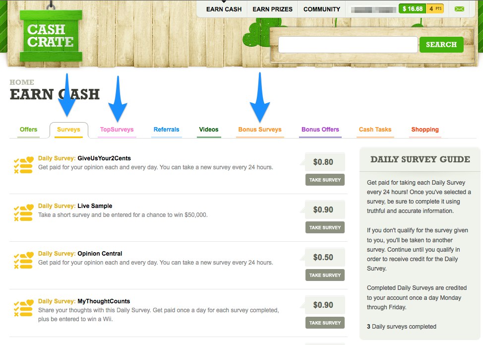 Cashcrate free paid surver sites: : Best Android Survey Apps