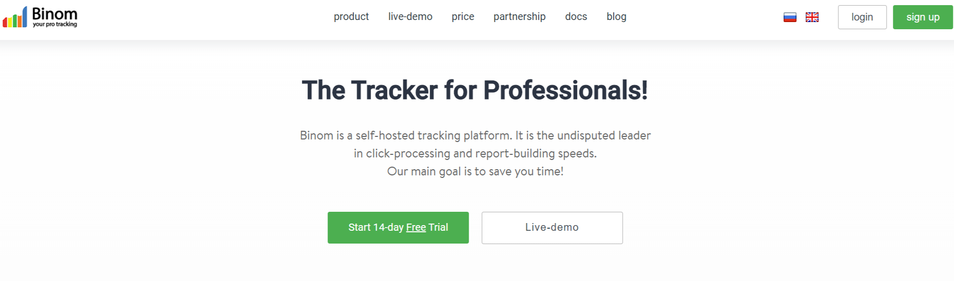 Affiliate Marketing Tracking Software Platforms- Binom