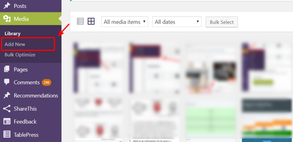 Create A Blog Easily- Add Media