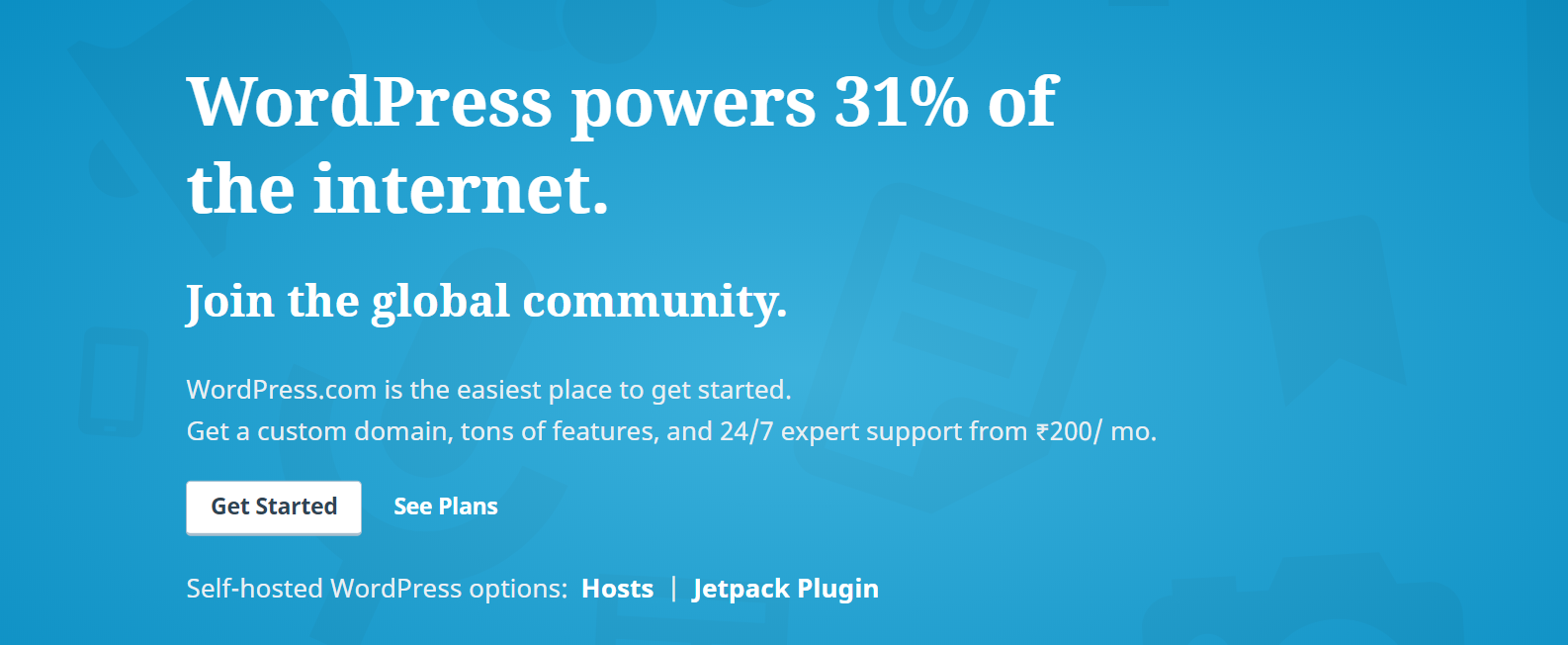 Create A Blog Easily- WordPress