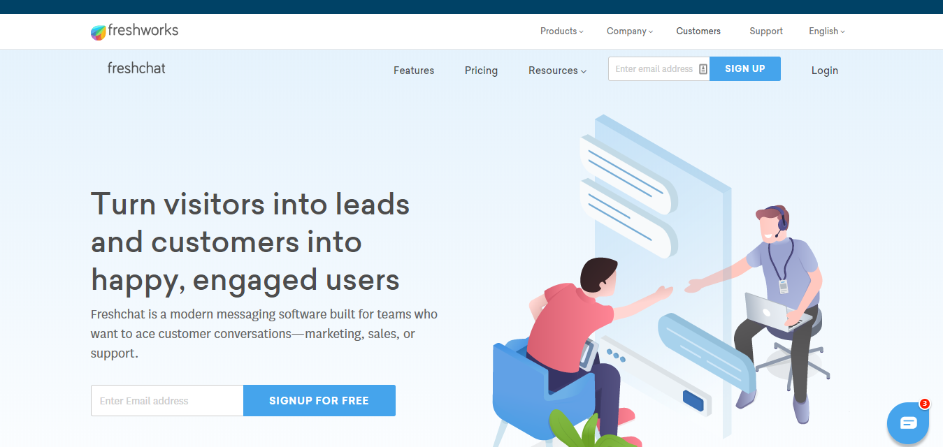 Freshchat Live chat coupon codes