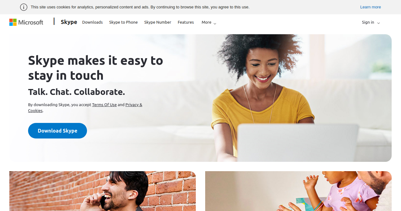 skype for millelnial startups