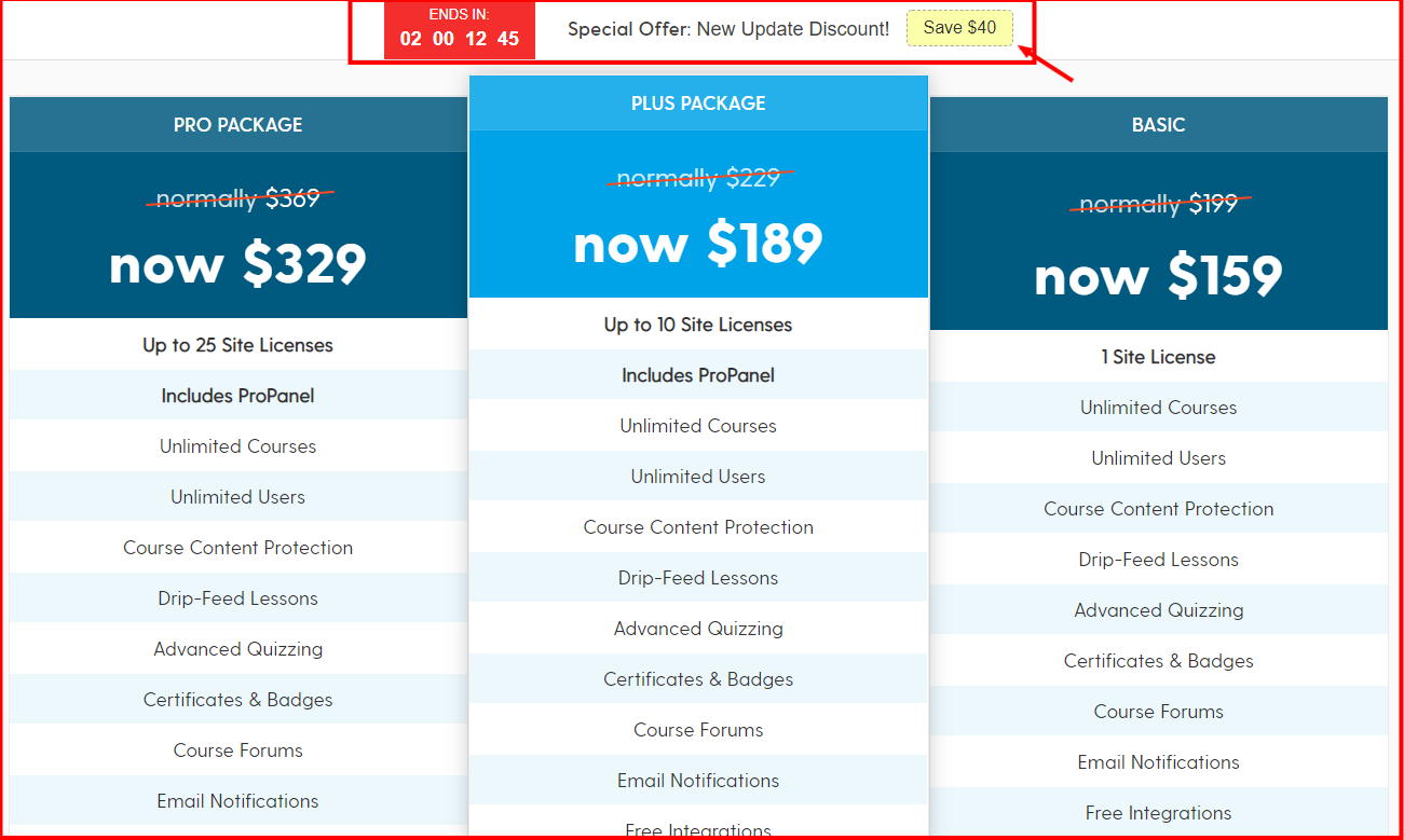 WP Courseware vs LearnDash - LearnDash Pricing