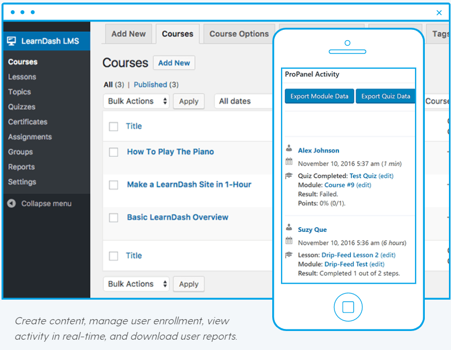 Manage Your LMS