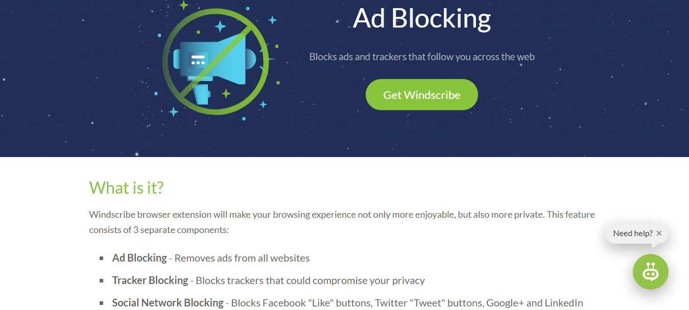 Windscribe Ad Blocker