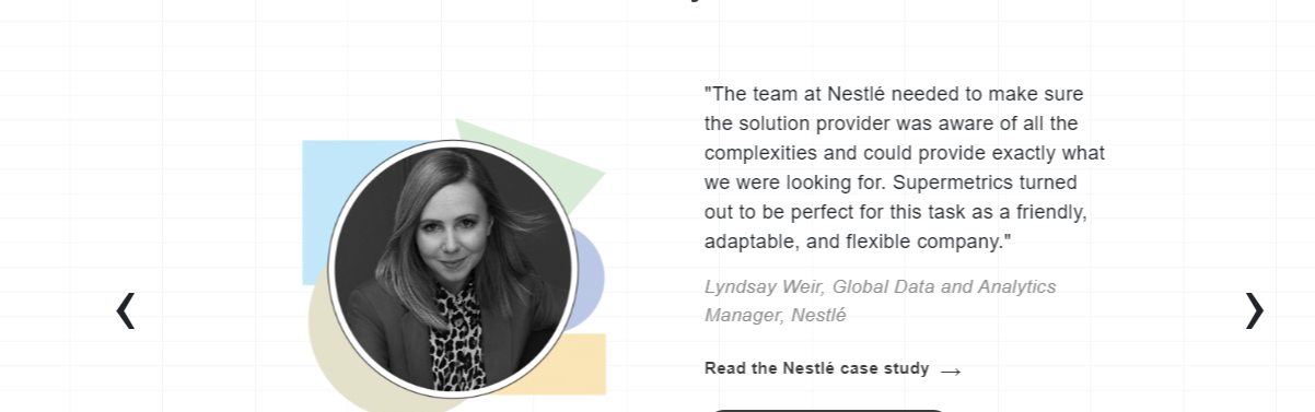 Supermetrics- Testimonials