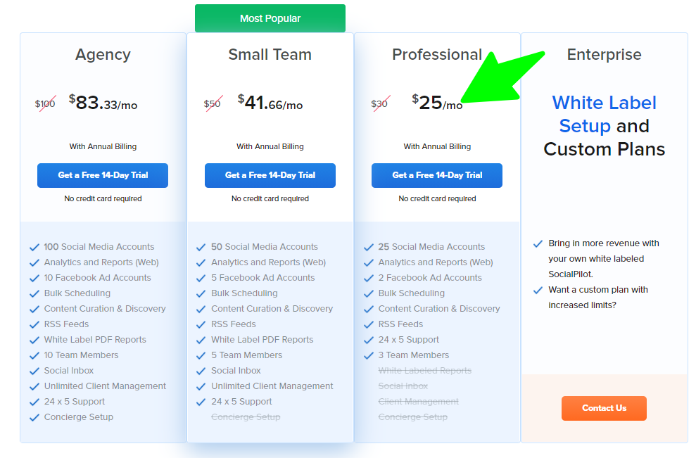 SocialPilot-Plans-Pricing