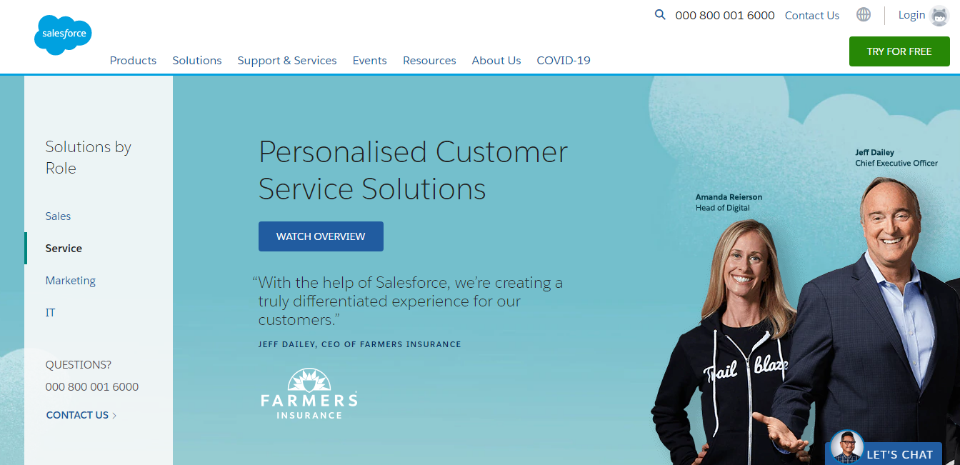 salesforce customer support