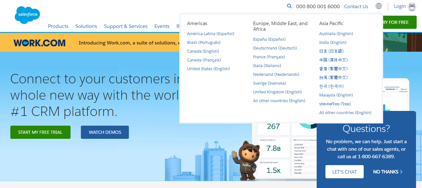 SALESFORCE LANGUAGE
