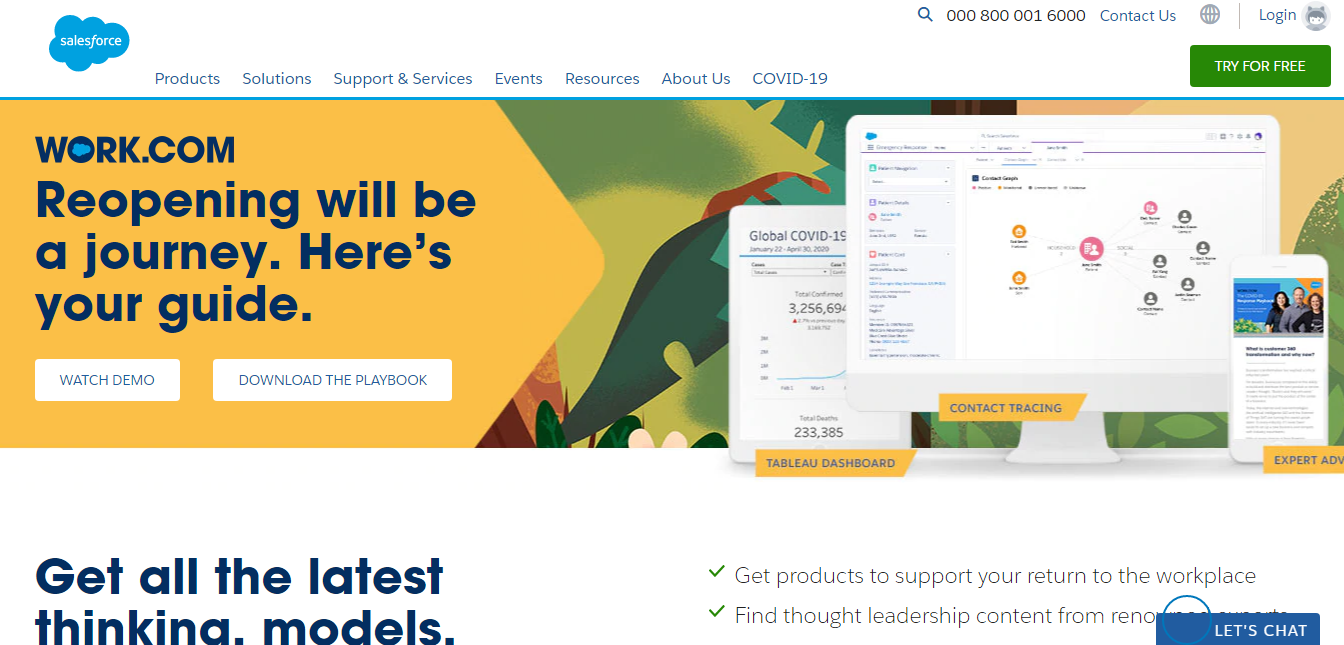 salesforce working and features