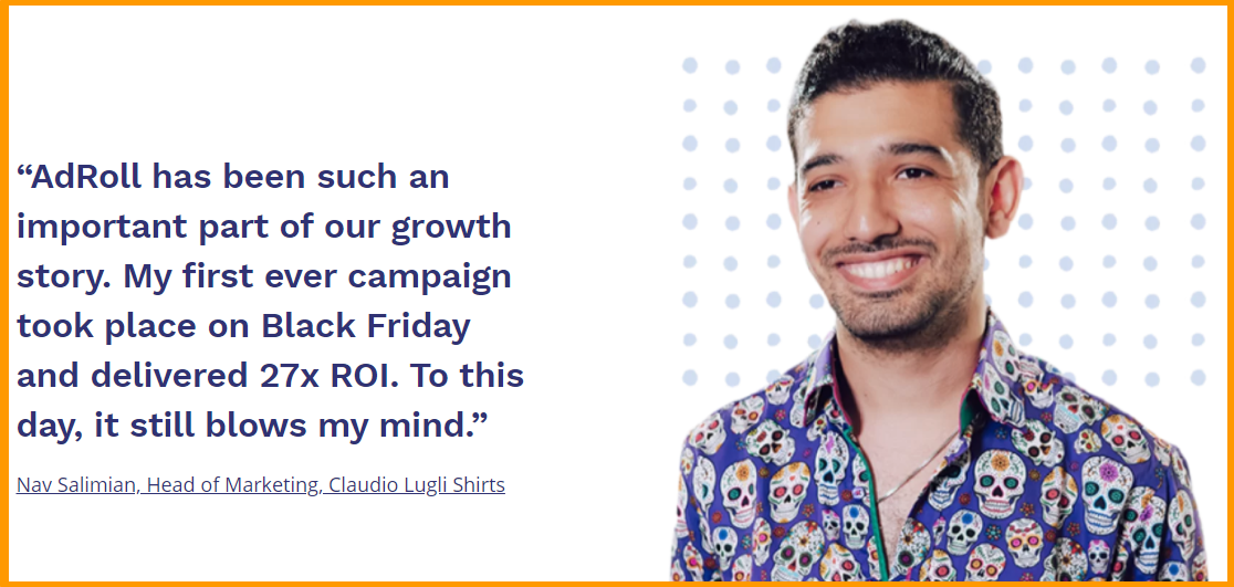 AdRoll - Testimonials