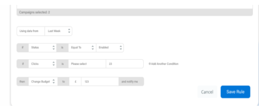 Automated Add Control
