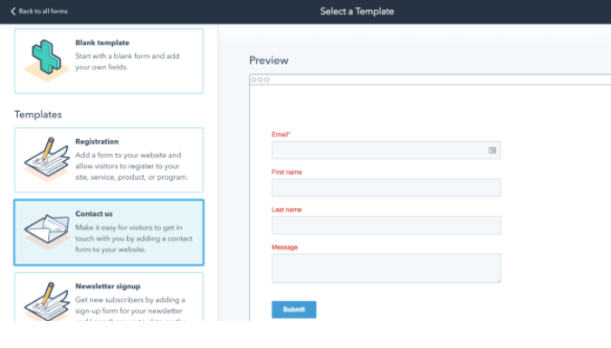 Hubspot-Form Builder