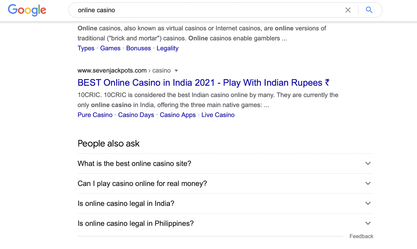 Content Optimization 03- SEO Gambling