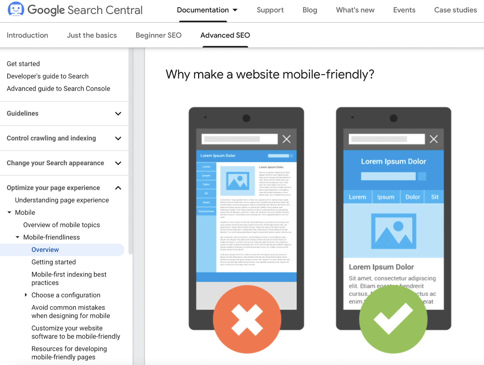 Mobile Friendly pages-SEO Gambling