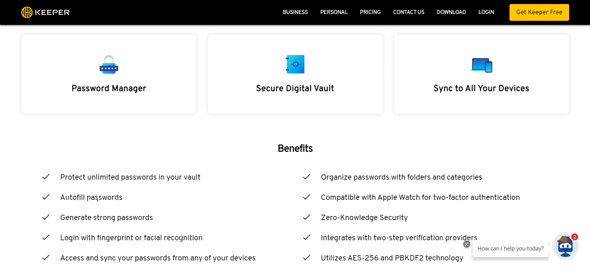 Keeper Unlimited Features- Keeper Security Free vs Pro