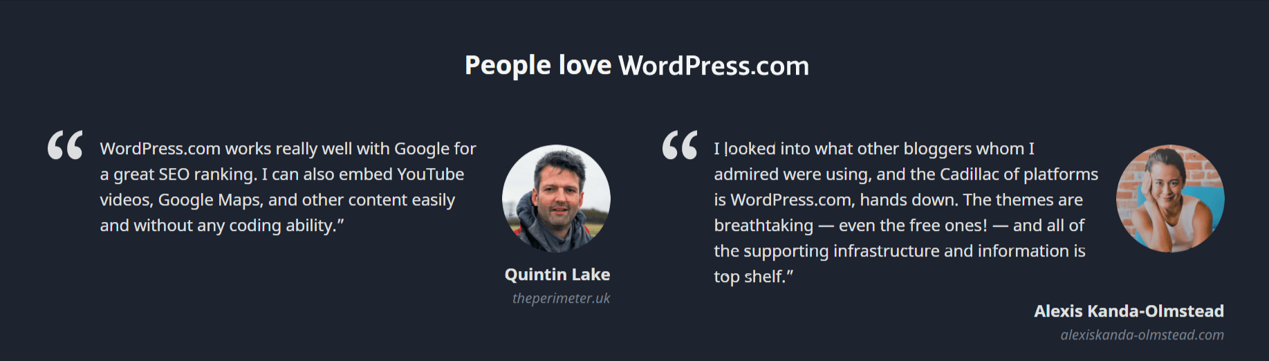 WordPress Customer Review- WordPress vs Simvoly