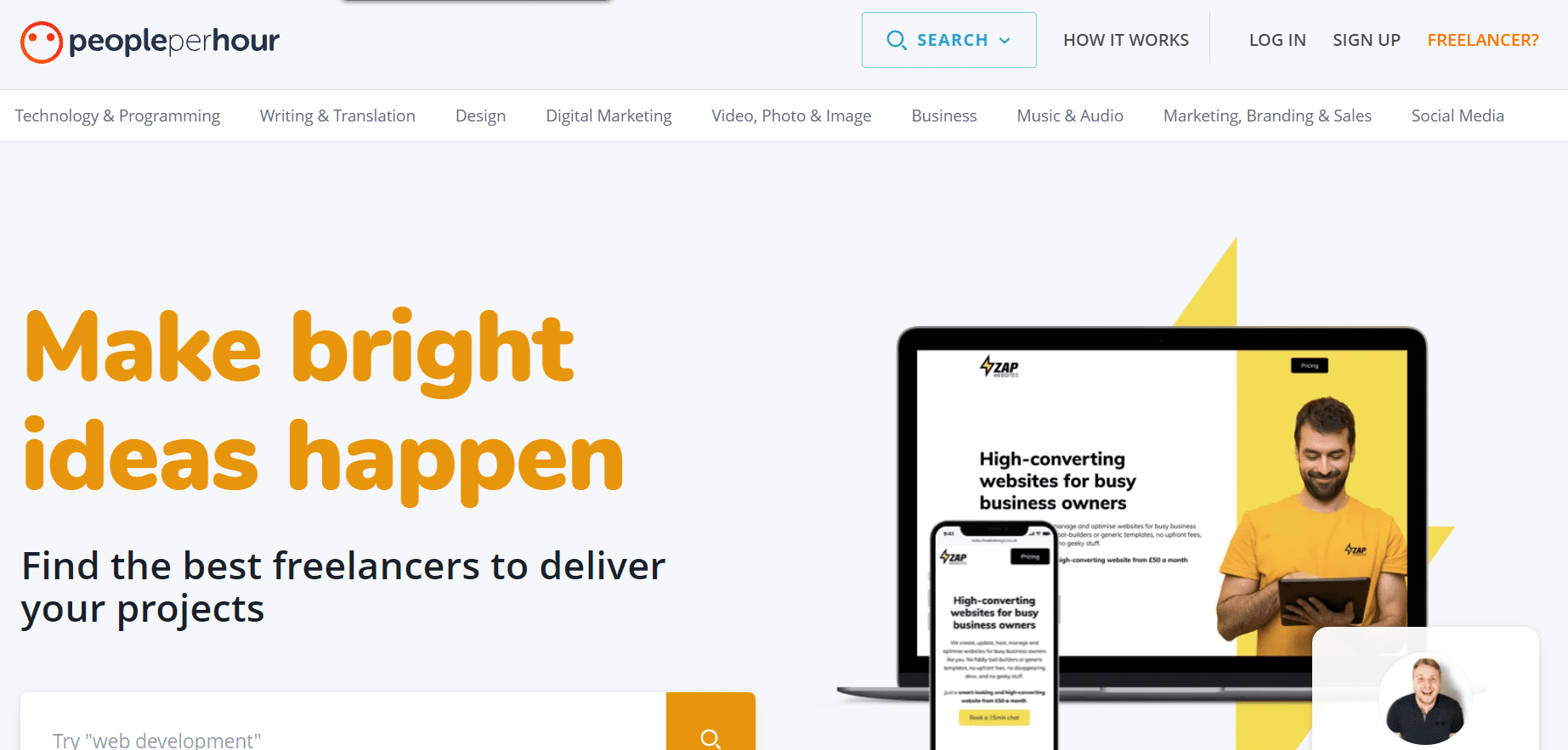 Best Freelance Websites : PeoplePerHour