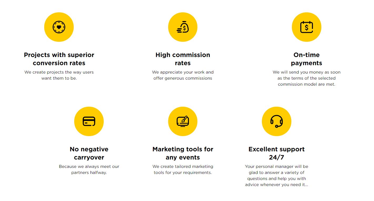 Features - Royal Partners Affiliate Program Features - Royal Partners Affiliate Program