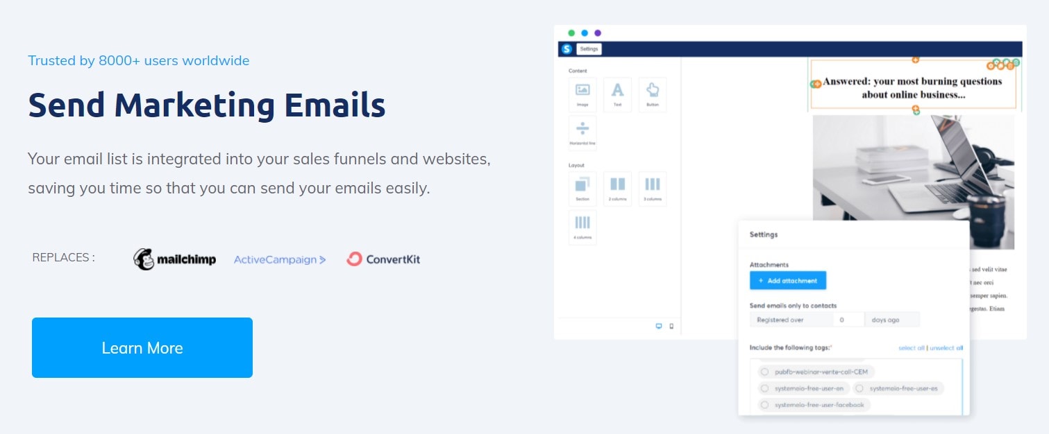 systeme Marketing Through Email