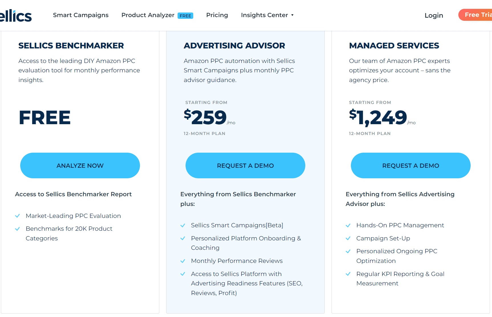 Pricing-Sellics