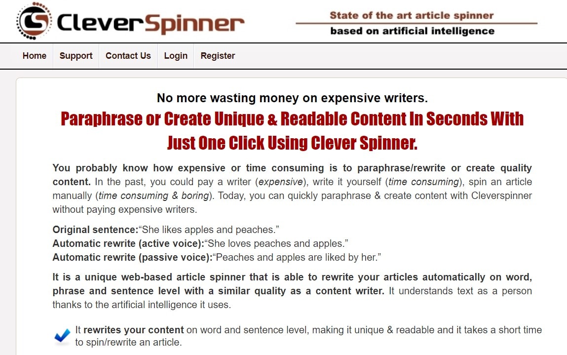 CleaverSpinner