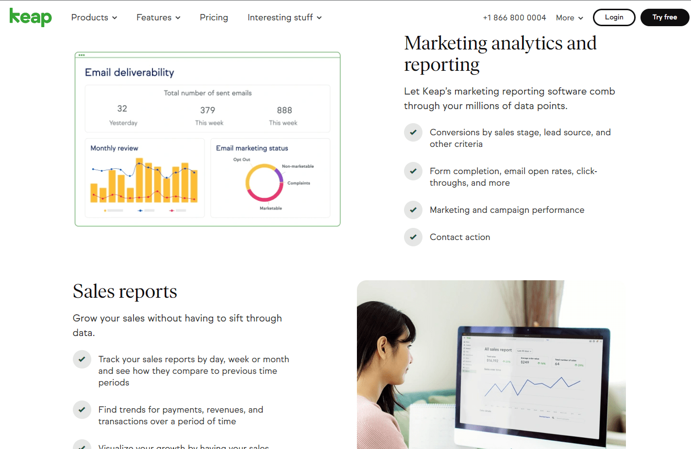 Keap Reporting - Keap vs Hubspot