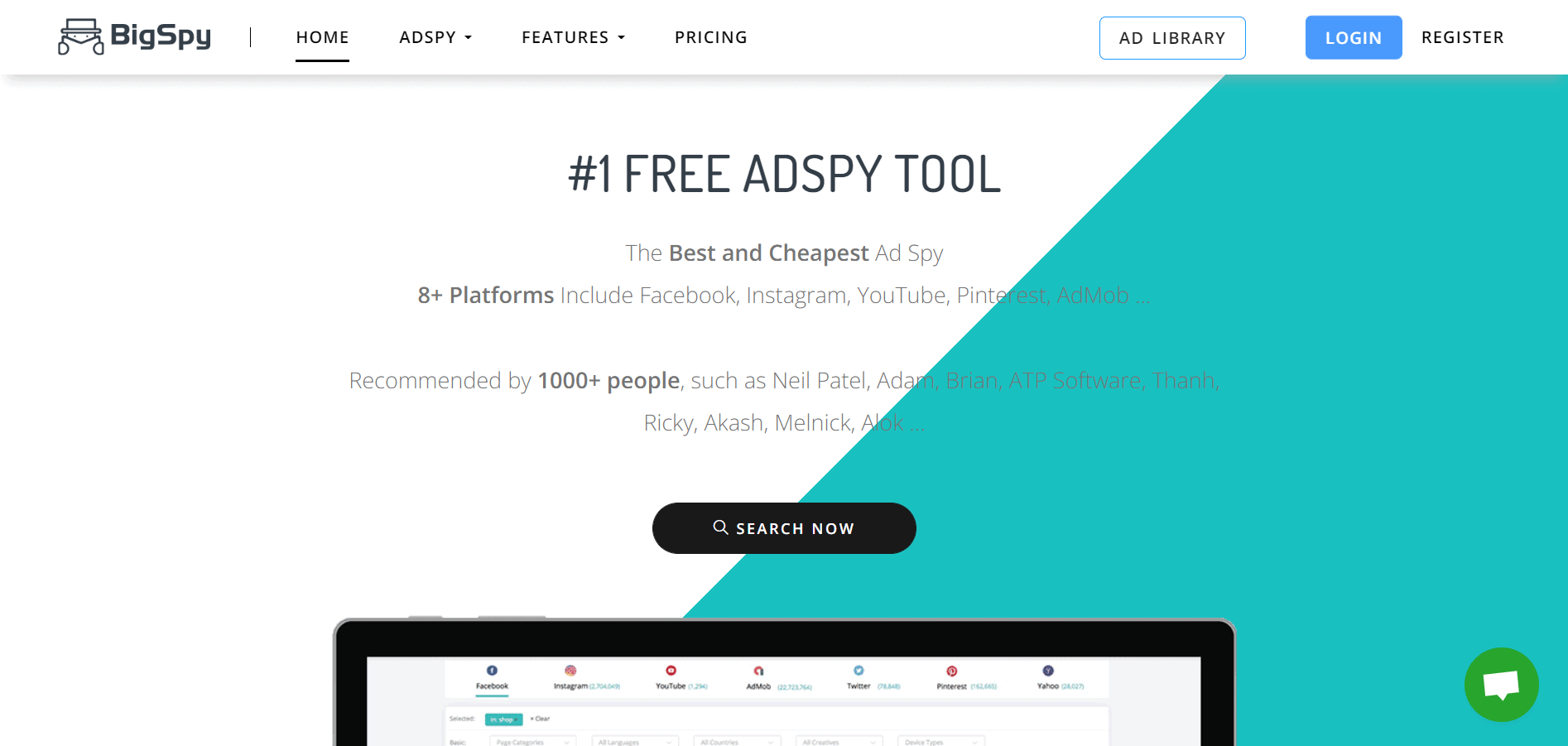 PowerAdSpy Alternative - BigSpy