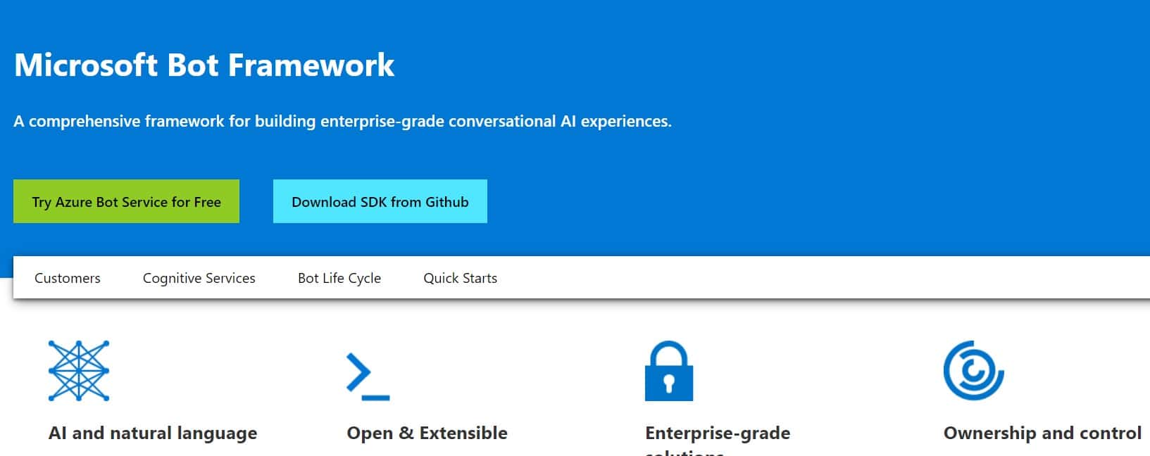 Microsoft Bot Framework